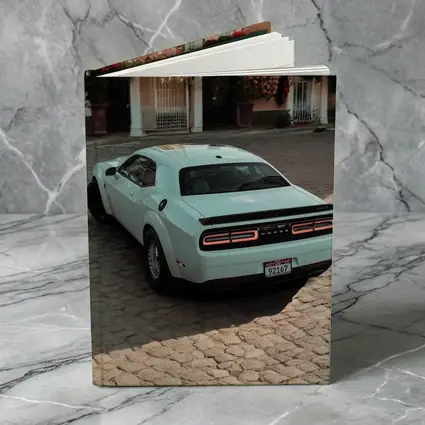 Dodge Challenger SRT Cobblestone Old Town Street