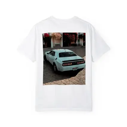 Dodge Challenger SRT Cobblestone Old Town Street