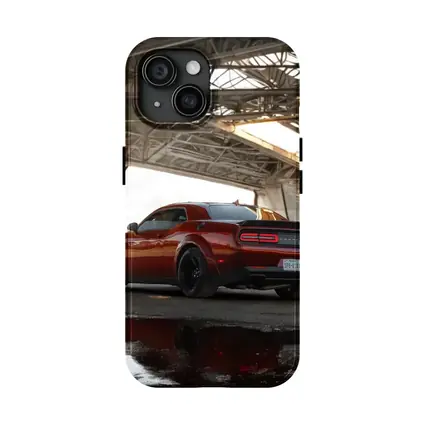 Dodge Challenger SRT Under Urban Bridge