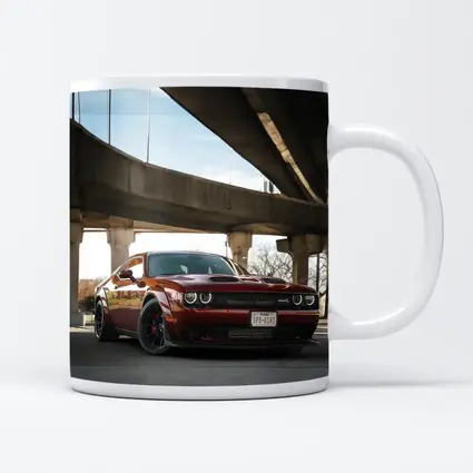 Dodge Challenger SRT Under Concrete Bridge