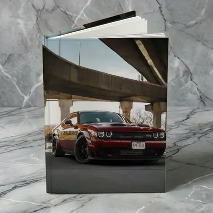 Dodge Challenger SRT Under Concrete Bridge