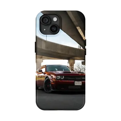 Dodge Challenger SRT Under Concrete Bridge