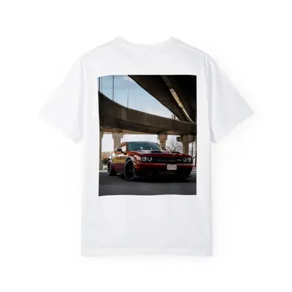 Dodge Challenger SRT Under Concrete Bridge