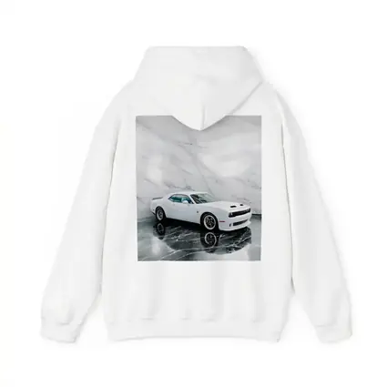 Dodge Challenger SRT White Marble Studio