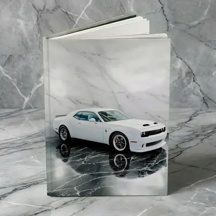 Dodge Challenger SRT White Marble Studio