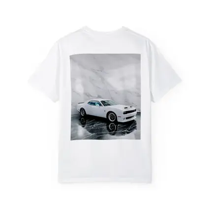 Dodge Challenger SRT White Marble Studio