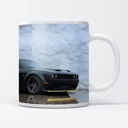 Dodge Challenger Hellcat Matte Black Marble