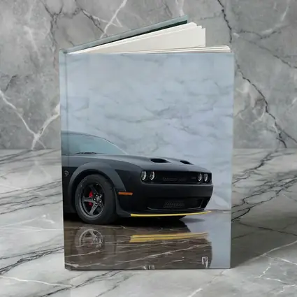 Dodge Challenger Hellcat Matte Black Marble