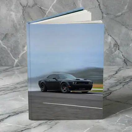 Dodge Challenger Hellcat Drifting On Track