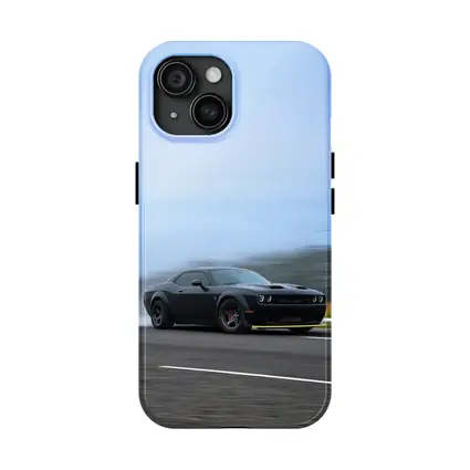Dodge Challenger Hellcat Drifting On Track