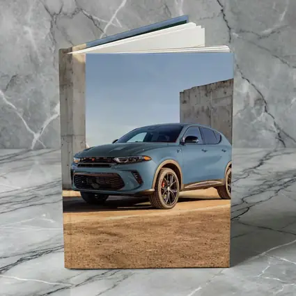 Dodge Hornet SUV Concrete Wall Background