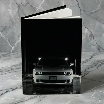 Dodge Challenger Front View Dark Tunnel