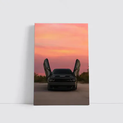 Dodge Challenger SRT Hellcat Sunset Sky