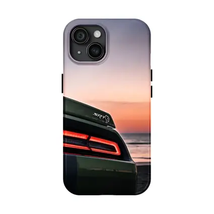 Dodge Challenger SRT Hellcat Sunset Beach