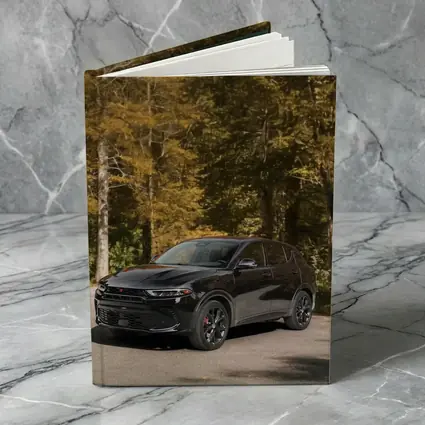 Dodge Hornet Black SUV Autumn Forest