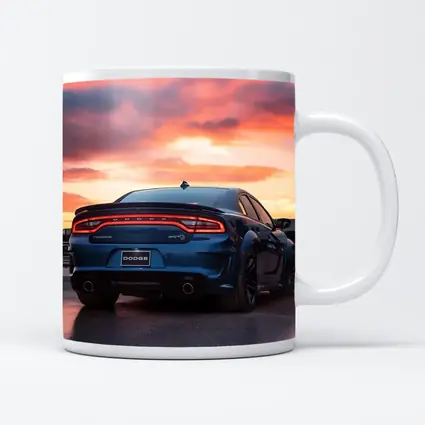 Dodge Charger SRT Blue Sunset Sky