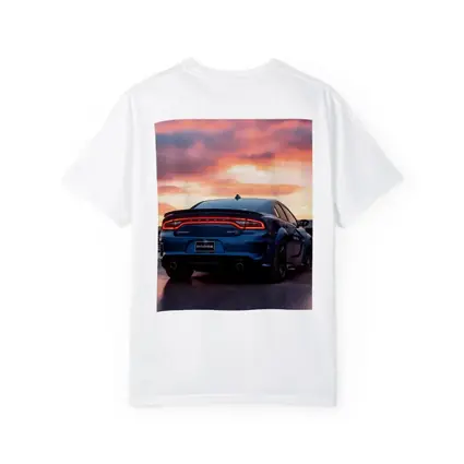 Dodge Charger SRT Blue Sunset Sky