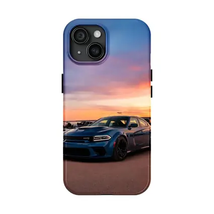 Dodge Charger SRT Blue Sunset Sky