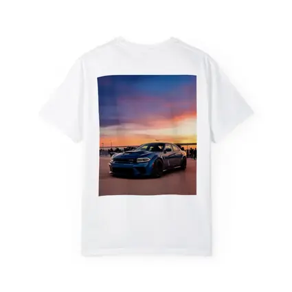 Dodge Charger SRT Blue Sunset Sky