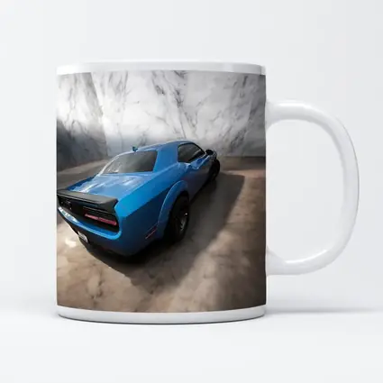 Dodge Challenger Blue Marble Studio