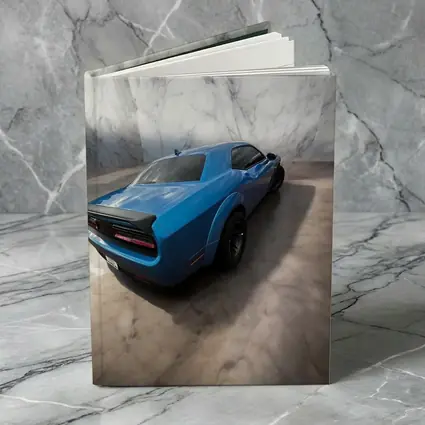 Dodge Challenger Blue Marble Studio