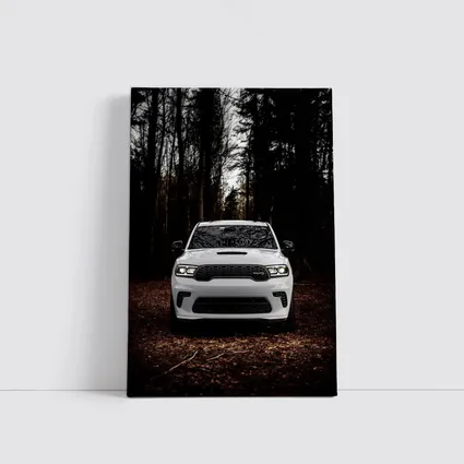 Dodge Durango SRT White Dark Forest