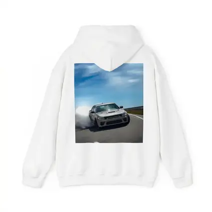 Dodge Charger Drifting on Open Road