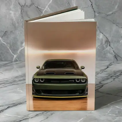Dodge Challenger SRT Front View Green