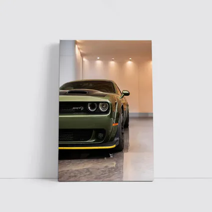 Dodge Challenger SRT Hellcat Green Garage