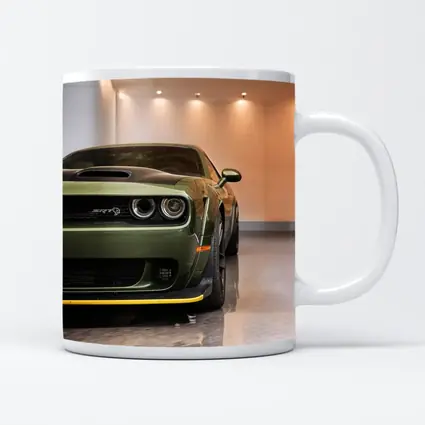 Dodge Challenger SRT Hellcat Green Garage