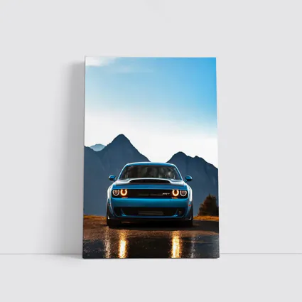 Dodge Challenger SRT Blue Mountain Road