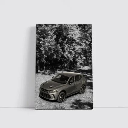 Dodge Hornet SUV Black White Forest