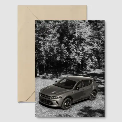 Dodge Hornet SUV Black White Forest