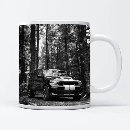 Dodge Durango Black White Forest Trail