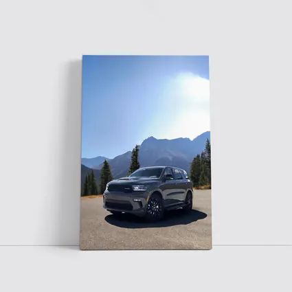 Dodge Durango SUV Mountain Road Scene