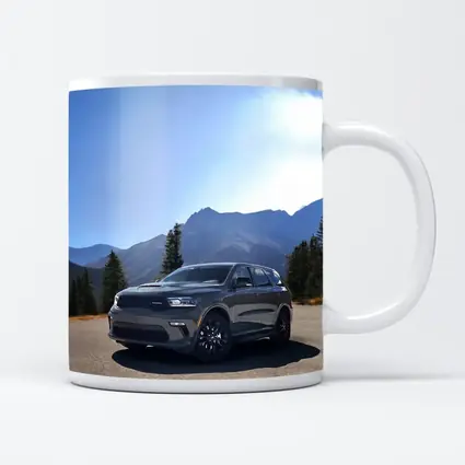 Dodge Durango SUV Mountain Road Scene
