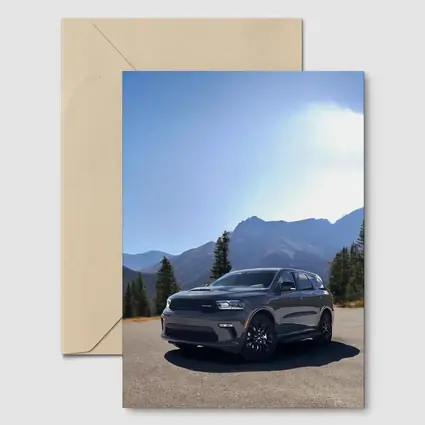 Dodge Durango SUV Mountain Road Scene