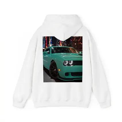 Dodge Challenger Teal Green Night City