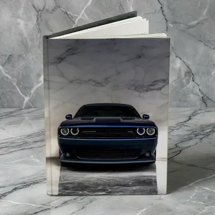 Dodge Challenger Deep Blue Marble Background