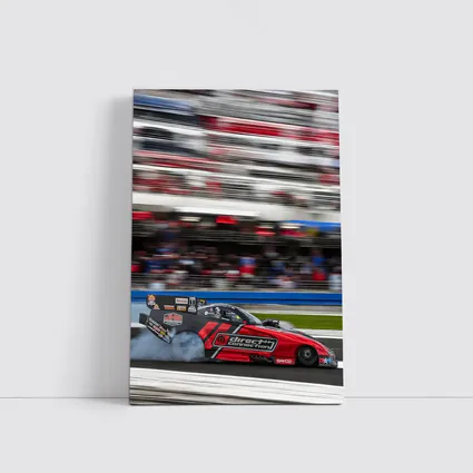 Dodge Funny Car Drag Racing Track Action
