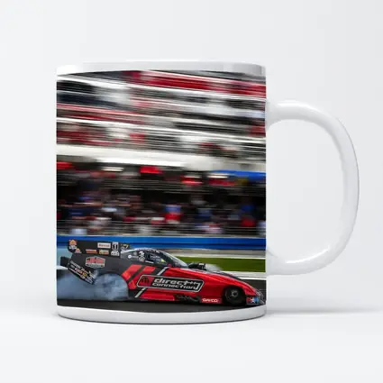 Dodge Funny Car Drag Racing Track Action