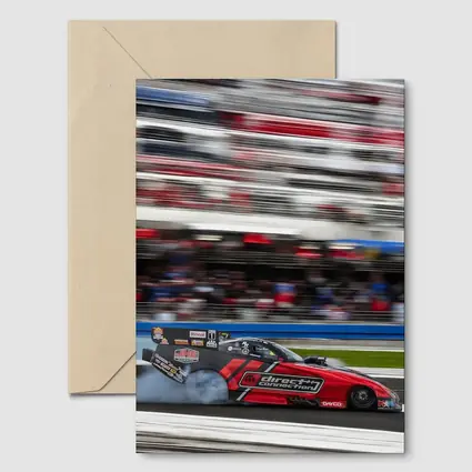 Dodge Funny Car Drag Racing Track Action
