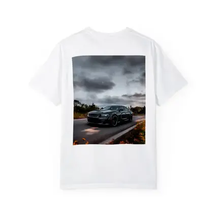 Dodge Charger Dark Road Cloudy Sky