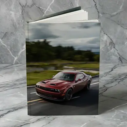 Dodge Challenger SRT on Winding Road