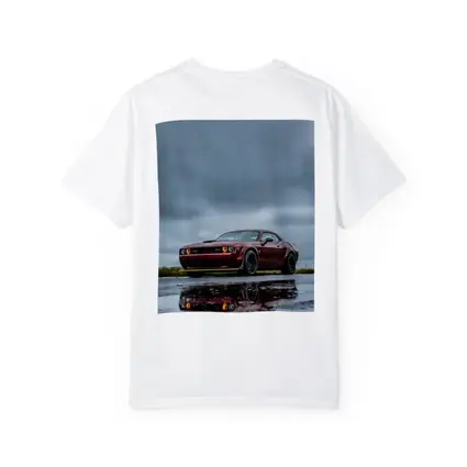 Dodge Challenger Hellcat Wet Road Storm