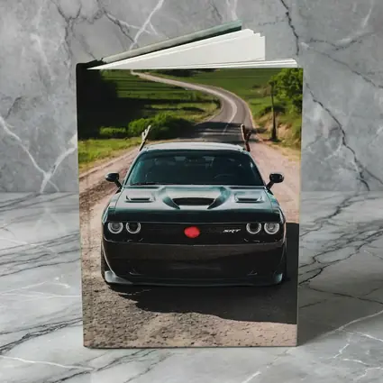 Dodge Challenger SRT on Rural Country Road