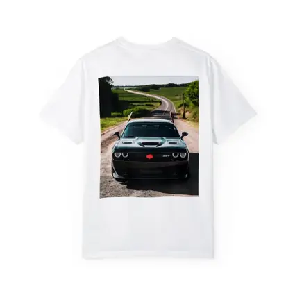 Dodge Challenger SRT on Rural Country Road
