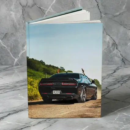 Dodge Challenger SRT On Dusty Country Road