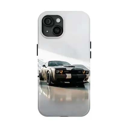 Dodge Challenger SRT Parked Clean White Studio