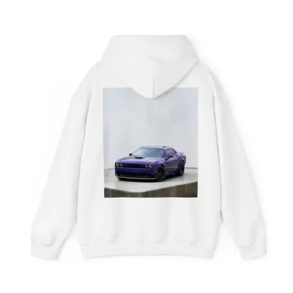 Dodge Challenger Purple Muscle Car Studio
